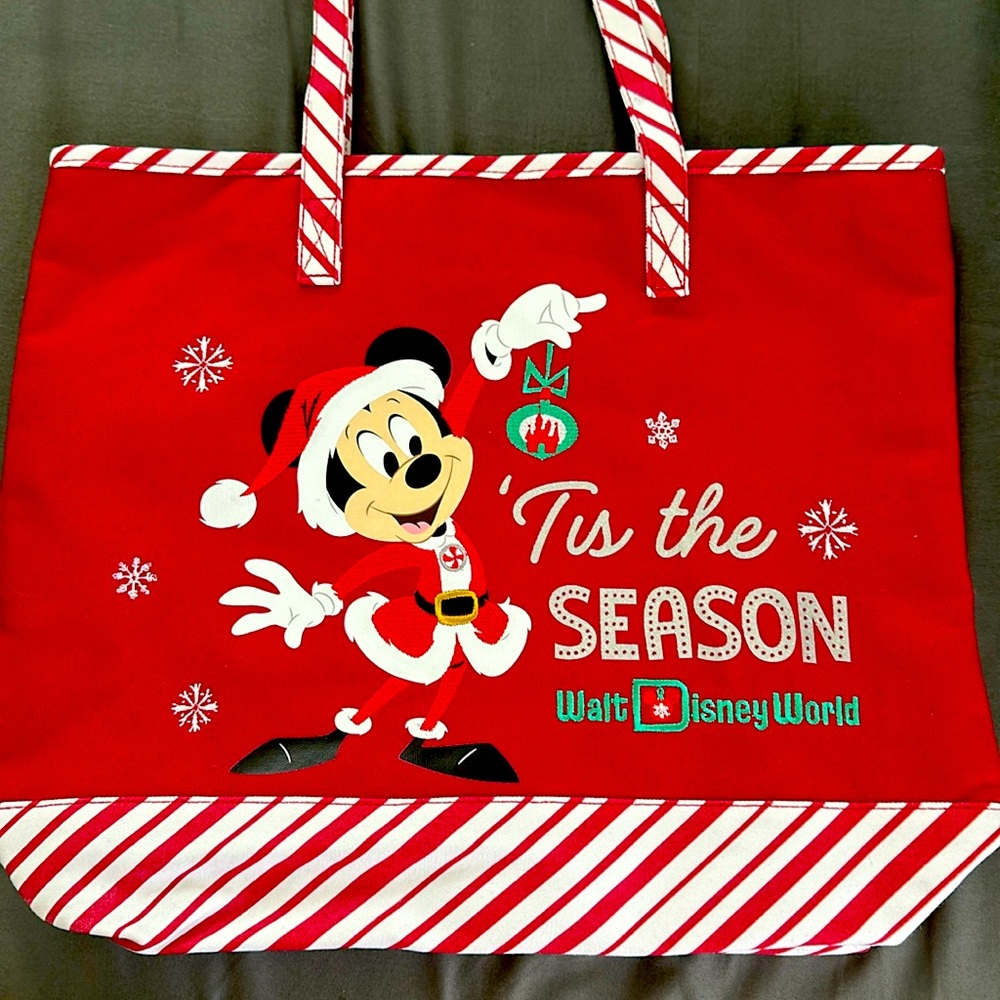 Disney very merry Christmas tote bag